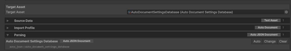 Parsing field